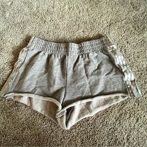Forever 21 - Junior Women’s (M) Grey Striped Shorts